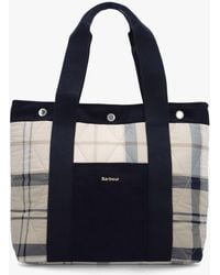 Barbour - Healy Quilted Dress Tote Bag - Lyst