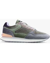 HOFF - City Emerald Multicoloured Velvet Trainers - Lyst
