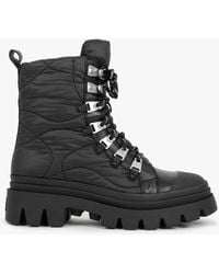 Ash - Peak Black Nylon Hiking Boots - Lyst