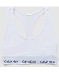 Calvin Klein - Ck Underwear Modern Cotton Racerback Bralette - Lyst