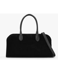 Daniel - Lilah Leather & Suede East West Shoulder Bag - Lyst