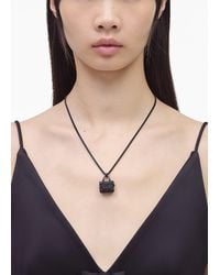 Marc Jacobs - The Pave Tote Bag Crystal Necklace - Lyst