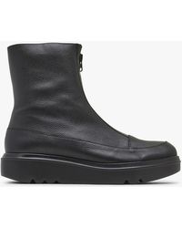 Wonders - Black Leather Ankle Boots - Lyst