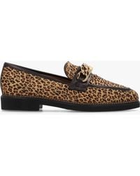 Daniel - Leopard Pony Hair Loafers - Lyst