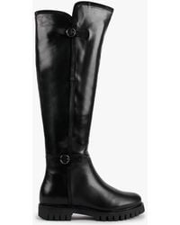 Daniel - Sictor Double Buckle Over The Knee Boots - Lyst