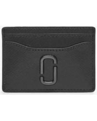 Marc Jacobs - The Utility Snapshot Dtm Black Leather Card Case - Lyst