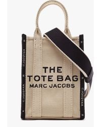 Marc Jacobs - The Jacquard Mini Warm Sand Cross-body Tote Bag - Lyst