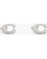 COACH - Bubble C Stud Earrings - Lyst