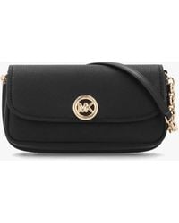 Michael Kors - Nolita Small Pebbled Leather Cross-Body Bag - Lyst