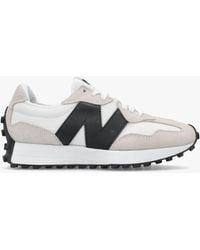 New Balance - 327 Suede & Mesh Trainers - Lyst