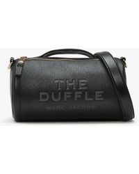 Marc Jacobs - The Leather Black Duffle Bag - Lyst
