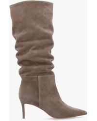 Daniel - Suched Heeled Knee Boots - Lyst