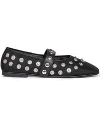 Stella McCartney - Ryder Popper-Studded Ballet Flats - Lyst