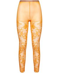Valentino - Lycra Lace Tights - Lyst