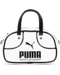 PUMA - Borsa A Mano 1976 Micro 1 L Bianca - Lyst