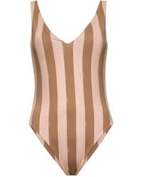 Fendi Logo One-piece Swimsuit in Black | Lyst Fendi Logo One-piece Swimsuit in Black | Lyst