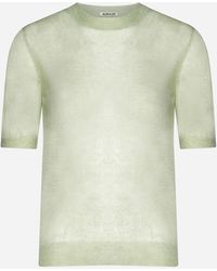 AURALEE - Mohair-blend Sweater - Lyst
