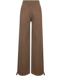 Max Mara - Wool Knit Nigeria Trousers - Lyst