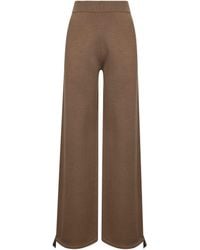 Max Mara - Wool Knit Nigeria Trousers - Lyst