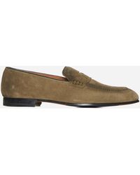 Doucal's - Adler Suede Loafers - Lyst