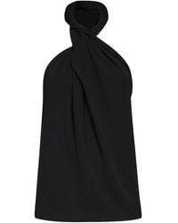 TOTEME - Halter Top Twisted Jersey - Lyst