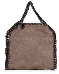 Stella McCartney - Taupe Falabella Tiny Bag <Br - Lyst
