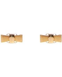 Ferragamo - Vara Bow Earrings - Lyst