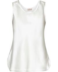 Blanca Vita - Stretch Silk Belis Tank Top - Lyst