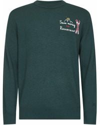 MC2 Saint Barth - Heron Light Embroidered Sweater - Lyst