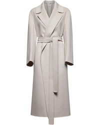Max Mara - Wool Livia Wrap Coat - Lyst