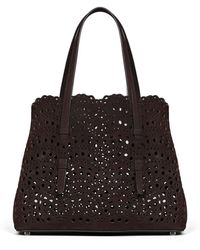 Alaïa - Tote Bag Mina 25 Dark - Lyst
