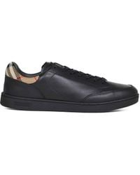 Burberry - Calf Leather Set Sneakers - Lyst