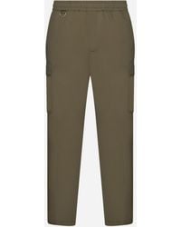 Low Brand - Stretch Cotton Cargo Pants - Lyst