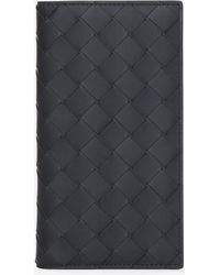 Bottega Veneta - Intrecciato Leather Long Wallet - Lyst