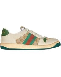 Gucci - Screener Leather Sneaker - Lyst
