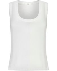 Co. - Slub Jersey Loose Tank Top - Lyst