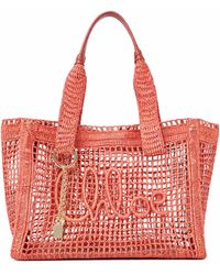 Chloé - Camellia Coral Summer Banana East-West Tote Bag - Lyst