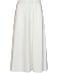 Brunello Cucinelli - Twill Flute Skirt - Lyst