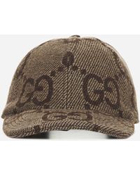 Gucci - Jumbo GG Wool Baseball Hat - Lyst
