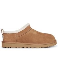 UGG - Chestnut Classic Micro Mules - Lyst