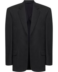 Balenciaga - Wool Hybrid Tailored Blazer - Lyst