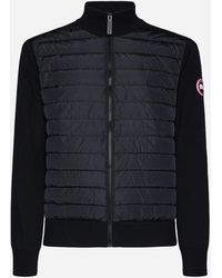 Canada Goose - Hybridge Wool And Quilted Nylon Jacket - Lyst