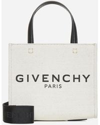 Givenchy - Logo-print Mini Canvas Tote Bag - Lyst