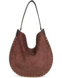 Isabel Marant - Coffee Oskan Hobo Soft Shoulder Bag - Lyst