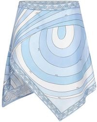 PUCCI - Mini Skirt Iride-Print - Lyst