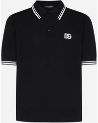 Dolce & Gabbana - Short-Sleeved Polo-Shirt - Lyst