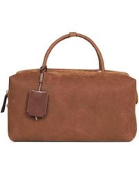 Max Mara - Bauletto Grande Holdalllsuede - Lyst