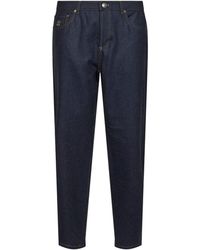 Brunello Cucinelli - Virgin Wool Flannel Five-Pocket Trousers - Lyst