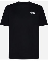 The North Face - Logo Cotton T-shirt - Lyst