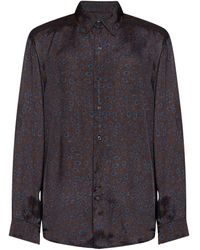 Dries Van Noten - Paisley-Print Viscose Caper Classic Shirt - Lyst
